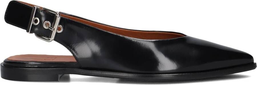 BILLI BI Slingbacks Dames A8301 Maat: 39 Materiaal: Lakleer Kleur: Zwart - Foto 3