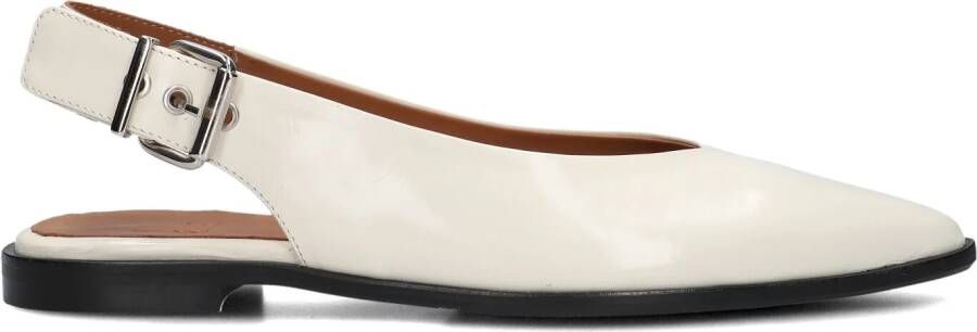 BILLI BI Slingbacks Dames A8301 Maat: 41 Materiaal: Leer Kleur: Wit - Foto 2