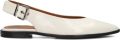 BILLI BI Slingbacks Dames A8301 Leer Wit - Wit
