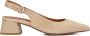 BILLI BI Slingbacks Dames A8320 Maat: 37 Materiaal: Suède Kleur: Beige - Thumbnail 2