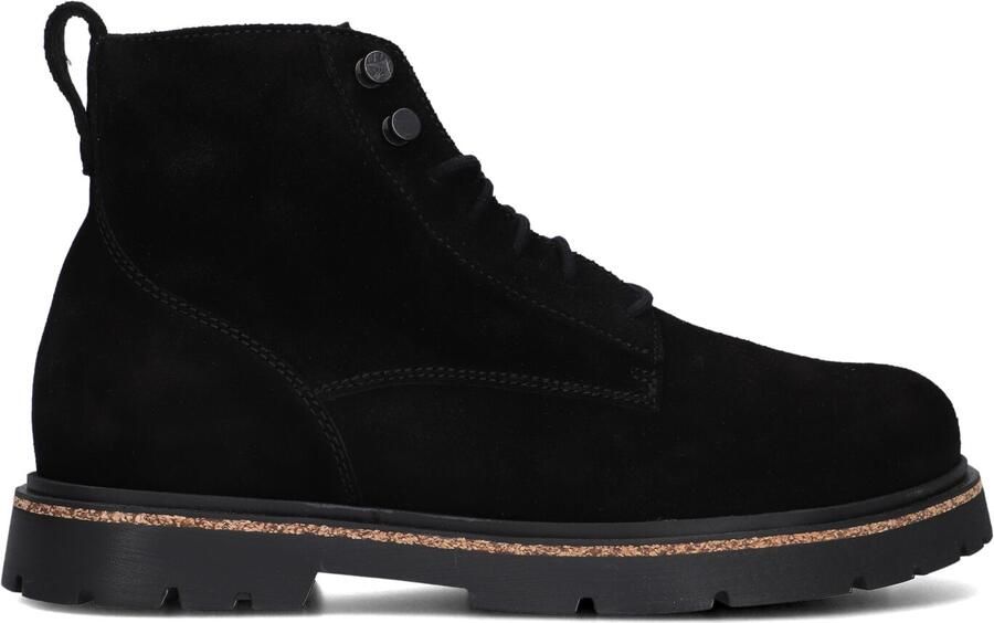 Birkenstock HIGHWOOD LACE MID SUEDE LTHR Vrije tijd half-hoogHeren veterschoenHeren sneakers Zwart - Foto 4