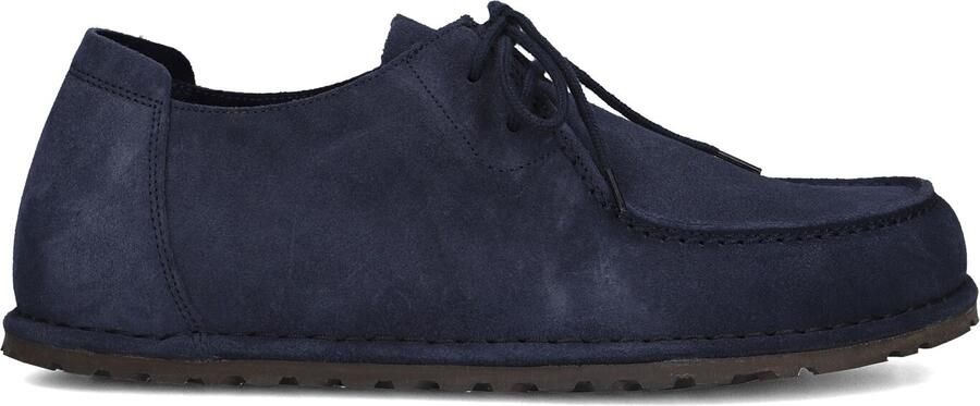 BIRKENSTOCK Veterschoenen Heren Utti Lace M Suède Blauw