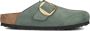 BIRKENSTOCK Instappers Dames Sue Maat: 41 Materiaal: Nubuck Kleur: Groen - Thumbnail 3