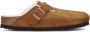 BIRKENSTOCK Dames Boston Shear Sue Maat: 38 Materiaal: Suède Kleur: Cognac - Thumbnail 3