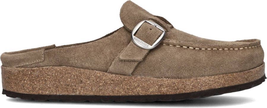 BIRKENSTOCK Instappers Dames Buckley Dames Maat: 36 Materiaal: Suède Kleur: Taupe