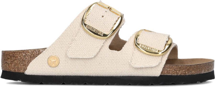 BIRKENSTOCK Slippers Dames Arizona Big Buckle Dames Maat: 42 Materiaal: Textiel Kleur: Beige
