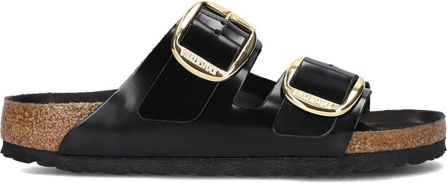Birkenstock Sandales ouvertes en cuir verni avec semelle en liège Black Dames - Foto 6