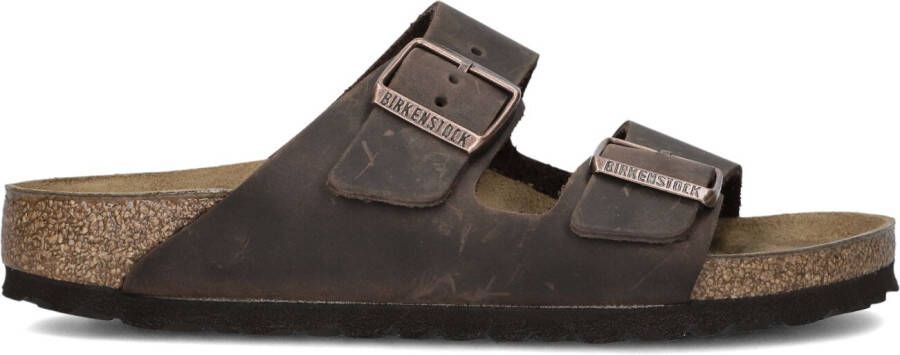 BIRKENSTOCK Slippers Dames Arizona Dames Maat 40 Materiaal Suede Kleur Bruin Schoenen