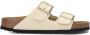 BIRKENSTOCK Arizona Nubuck Ecru narrow Beige Nubuck Plateau sandalen Dames - Thumbnail 5