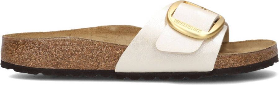BIRKENSTOCK Slippers Dames Madrid Big Buckle Dames Maat: 40 Materiaal: Leer Kleur: Wit - Foto 20