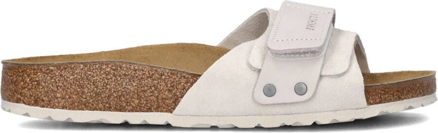BIRKENSTOCK Slippers Dames Oita Dames Maat: 40 Materiaal: Suède Kleur: Wit - Foto 5
