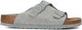 BIRKENSTOCK Slippers Dames Zürich Maat: 39 Materiaal: Suède Kleur: Blauw - Thumbnail 2