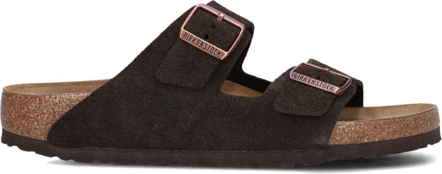 BIRKENSTOCK Slippers Arizona Maat: 43 Materiaal: Leer Kleur: Bruin - Foto 10