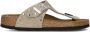 BIRKENSTOCK Teenslippers Dames Gizeh Rivet Border Maat: 43 Materiaal: Suède Kleur: Beige - Thumbnail 3