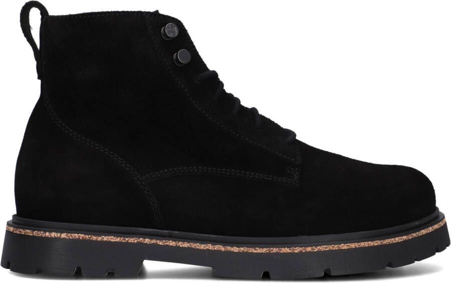 Birkenstock HIGHWOOD LACE MID SUEDE LTHR Vrije tijd half-hoogHeren veterschoenHeren sneakers Zwart - Foto 5