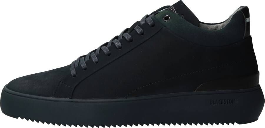 BLACKSTONE Lage Sneakers Heren Yg23 Maat: 45 Materiaal: Nubuck Kleur: Blauw - Foto 5