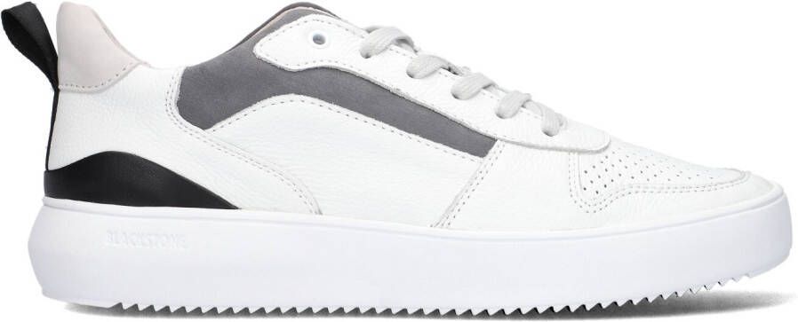 BLACKSTONE Lage Sneakers Heren Mykel Maat: 43 Materiaal: Leer Kleur: Wit - Foto 10