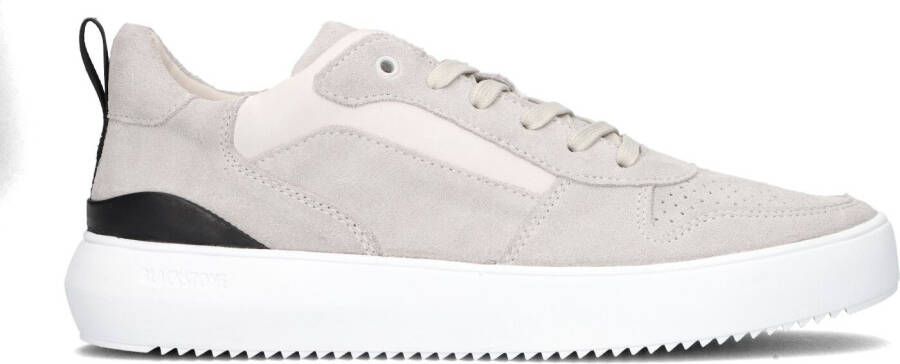 BLACKSTONE Lage Sneakers Heren Mykel Maat: 45 Materiaal: Suède Kleur: Grijs - Foto 5