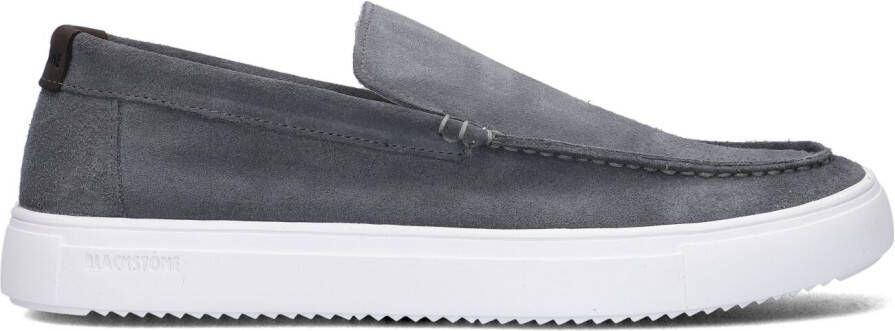 BLACKSTONE Loafers Heren Giulio Maat: 41 Materiaal: Suède Kleur: Grijs - Foto 5