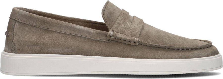 BLACKSTONE Loafers Heren Zuko Luca Low Maat: 40 Materiaal: Suède Kleur: Groen