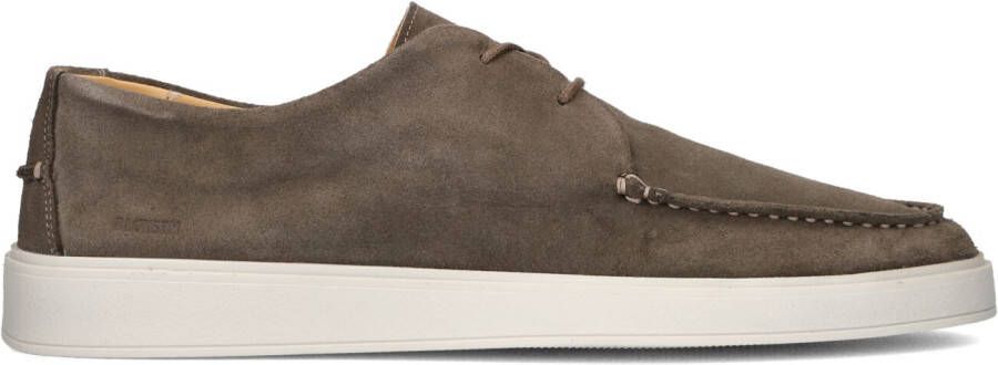 BLACKSTONE Loafers Heren Zuko Luca Low Maat: 42 Materiaal: Suède Kleur: Groen - Foto 4