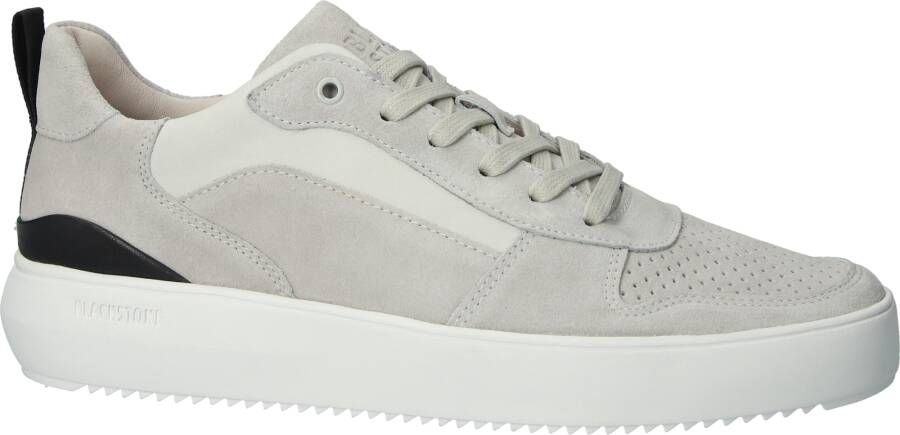 BLACKSTONE Lage Sneakers Heren Mykel Maat: 45 Materiaal: Suède Kleur: Grijs - Foto 6