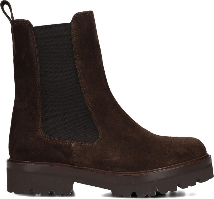 BLASZ Chelsea Boots Dames Mk-caldo Suède Bruin
