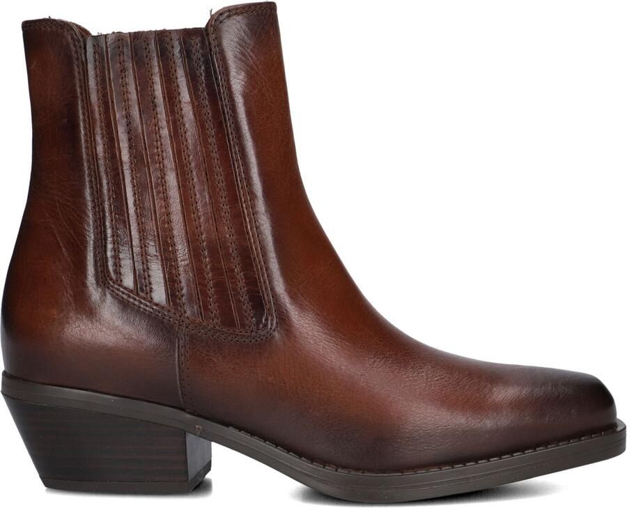 BLASZ Enkellaarsjes Dames 2dotta208 Maat: 36 Materiaal: Leer Kleur: Cognac - Foto 3