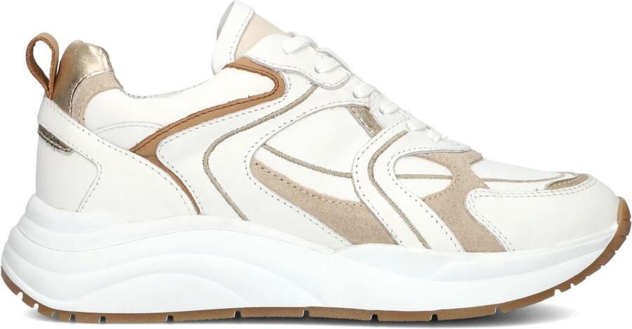 BLASZ Lage Sneakers Dames Charu-11 Maat: 38 Materiaal: Leer Kleur: Wit