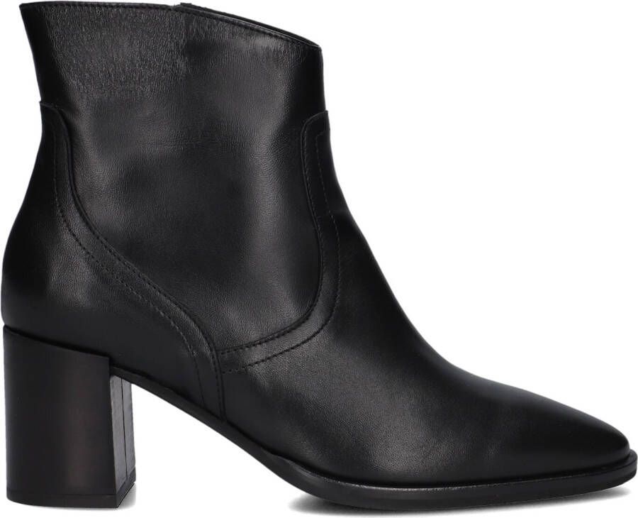 BLASZ Enkellaarsjes Dames 102 Maat: 41 Materiaal: Leer Kleur: Zwart