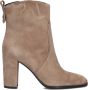 BLASZ Enkellaarsjes Dames 165 Maat: 39 Materiaal: Suède Kleur: Taupe - Thumbnail 4