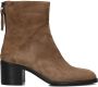 BLASZ Enkellaarsjes Dames 193 Maat: 39 Materiaal: Leer Kleur: Taupe - Thumbnail 3