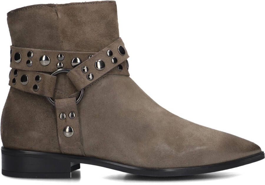 BLASZ Enkellaarsjes Dames L63203 Maat: 38 Materiaal: Suède Kleur: Bruin
