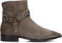 BLASZ Enkellaarsjes Dames L63203 Maat: 38 Materiaal: Suède Kleur: Bruin - Thumbnail 3