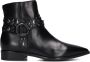 BLASZ Enkellaarsjes Dames L63203 Maat: 42 Materiaal: Leer Kleur: Zwart - Thumbnail 3
