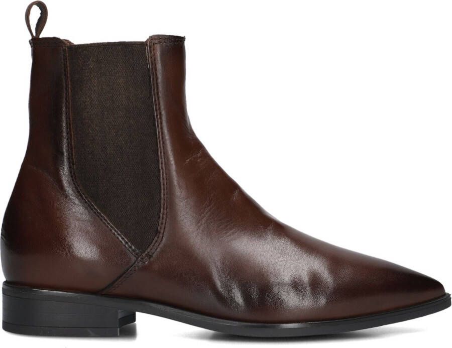 BLASZ Enkellaarsjes Dames L63208 Maat: 42 Materiaal: Leer Kleur: Bruin