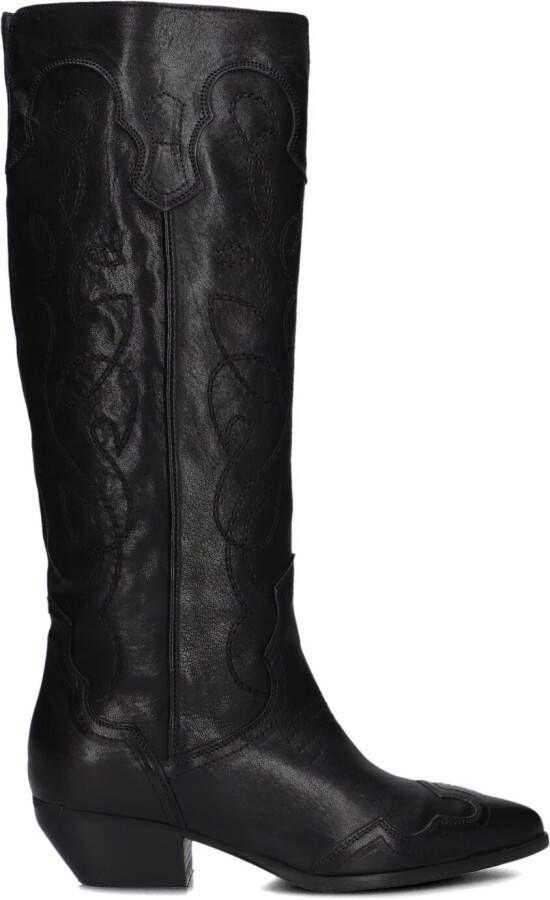 BLASZ Hoge Laarzen Dames 123 Maat: 41 Materiaal: Leer Kleur: Zwart - Foto 5