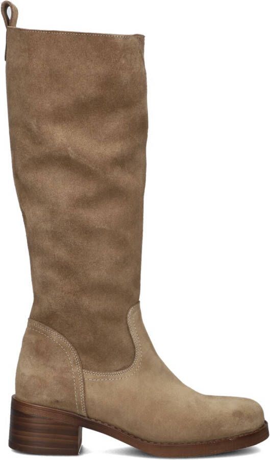 BLASZ Hoge Laarzen Dames 2167 Maat: 38 Materiaal: Suède Kleur: Beige
