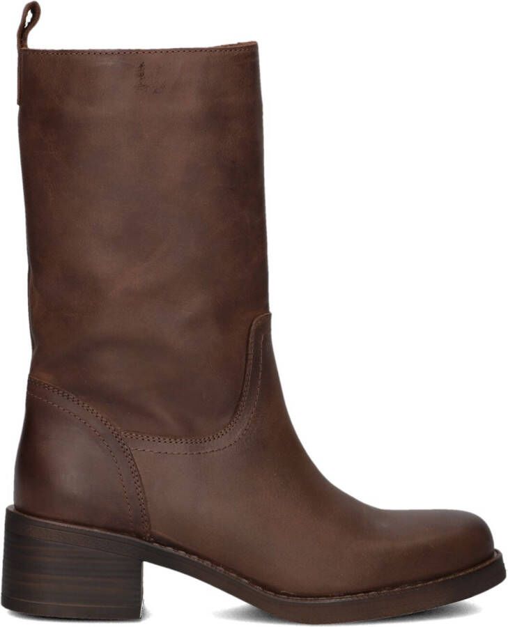 BLASZ Hoge Laarzen Dames 2167 Maat: 40 Materiaal: Leer Kleur: Bruin