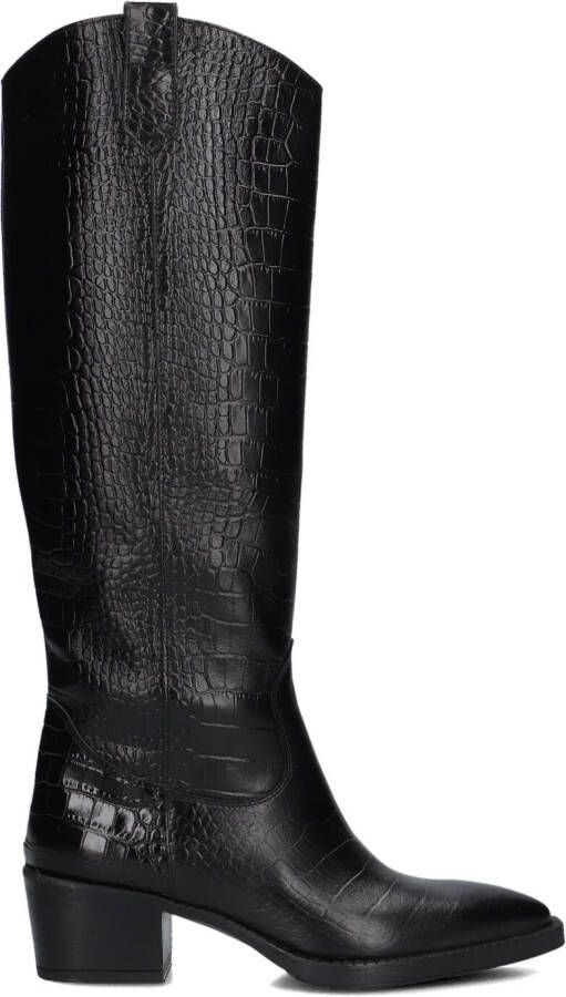 BLASZ Hoge Laarzen Dames 35 Maat: 38 Materiaal: Leer Kleur: Zwart