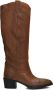 BLASZ Hoge Laarzen Dames 35 Maat: 37 Materiaal: Leer Kleur: Cognac - Thumbnail 3