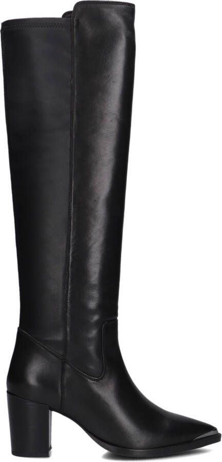 BLASZ Hoge Laarzen Dames Americana-low Maat: 36 Materiaal: Leer Kleur: Zwart