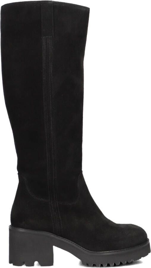 BLASZ Hoge Laarzen Dames Evs-5014 Maat: 41 Materiaal: Suède Kleur: Zwart
