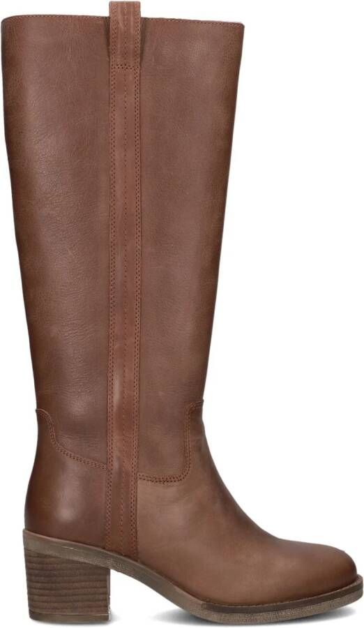 BLASZ Hoge Laarzen Dames Lina-07 Maat: 42 Materiaal: Leer Kleur: Bruin