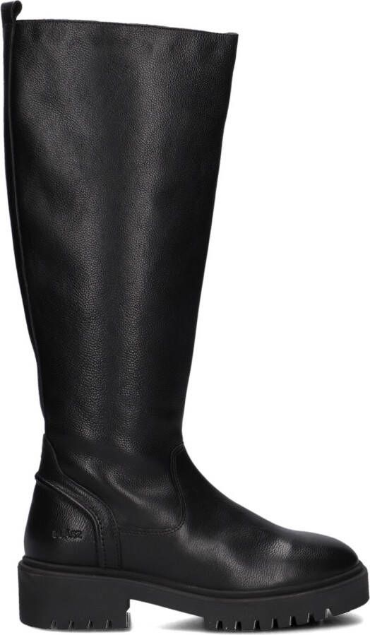 BLASZ Hoge Laarzen Dames Milar-20 Maat: 43 Materiaal: Leer Kleur: Zwart
