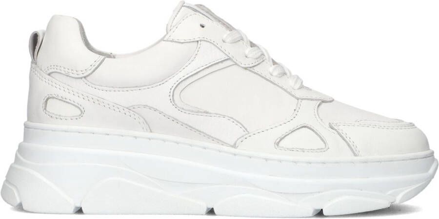 BLASZ Lage Sneakers Dames Jana-09 Maat: 37 Materiaal: Leer Kleur: Wit - Foto 2