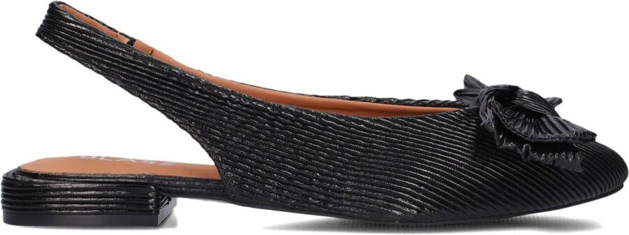 BLASZ Slingbacks Dames L15593 Maat: 36 Materiaal: Textiel Kleur: Zwart