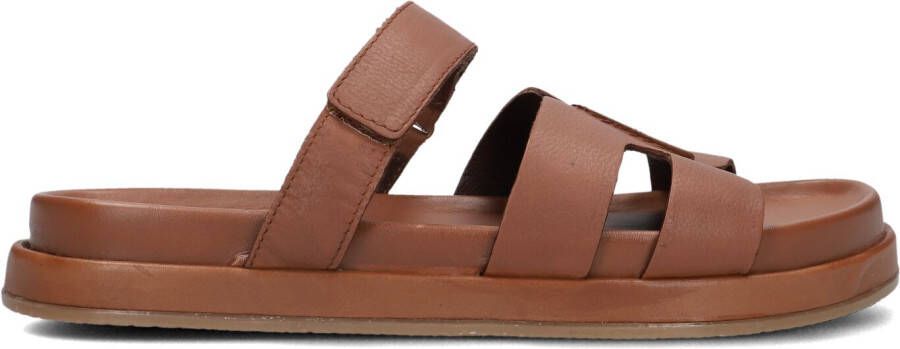 BLASZ Slippers Dames Lpmag-43 Maat: 41 Materiaal: Leer Kleur: Cognac
