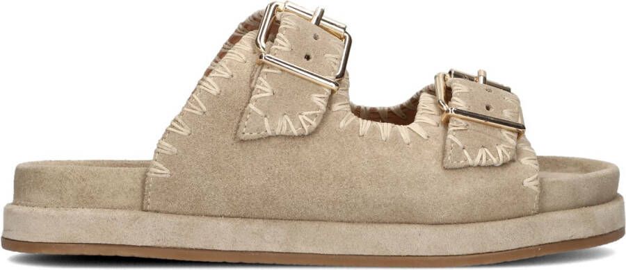 BLASZ Slippers Dames Mag-40 Maat: 42 Materiaal: Suède Kleur: Beige