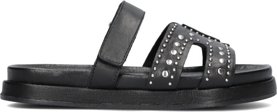 BLASZ Slippers Dames Mag-74 Maat: 36 Materiaal: Leer Kleur: Zwart